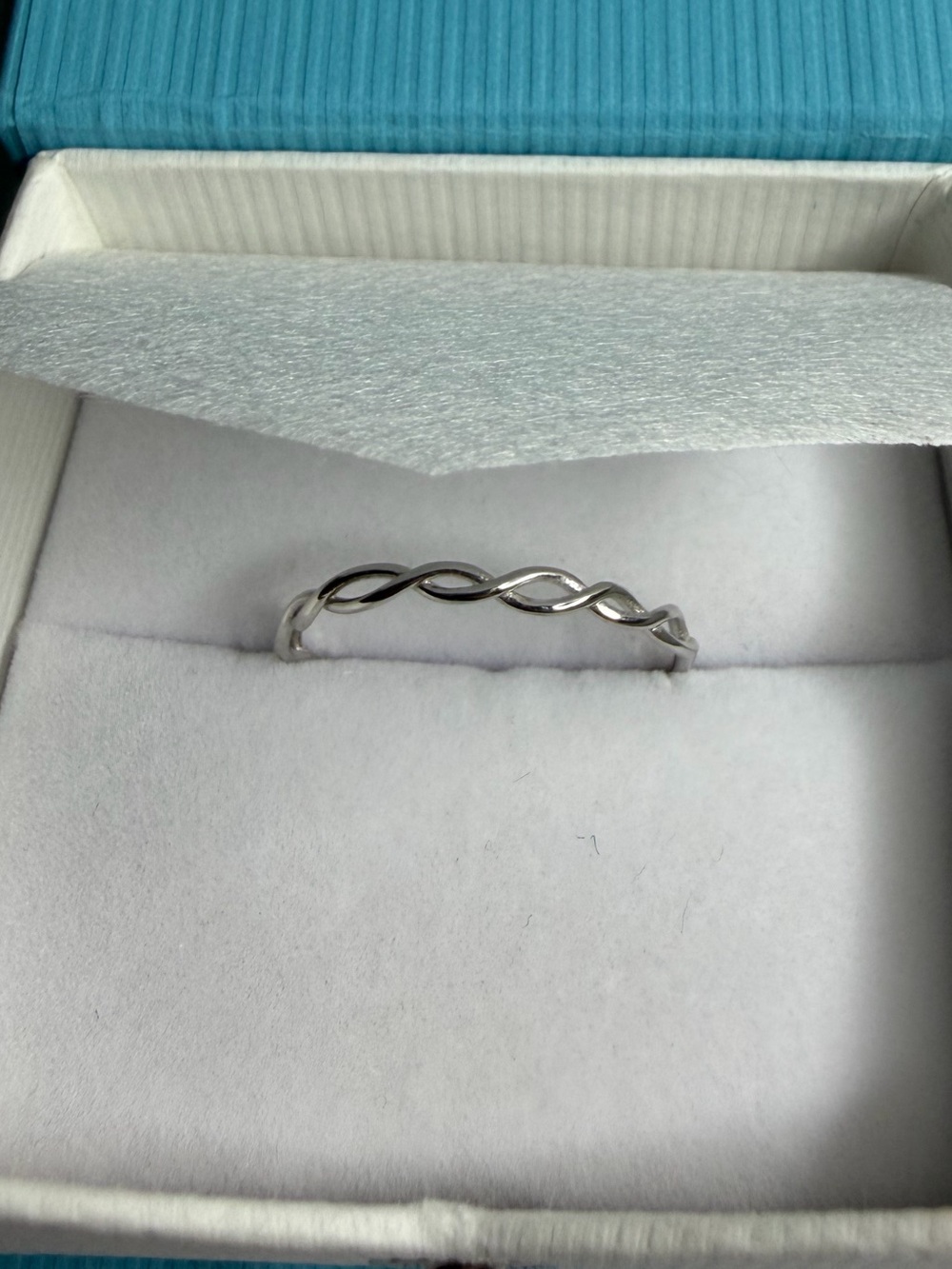 925 Sterling Silver Twist Ring